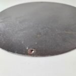 Vintage Triumph Motorcycle Sign – Gas Pump Garage Porcelain Service Sign - Image 9