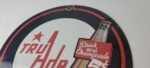 Vintage Tru Ade Sign – Cola Beverage Advertise Soda Bar Gas Pump Porcelain Sign - Image 8