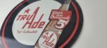 Vintage Tru Ade Sign – Cola Beverage Advertise Soda Bar Gas Pump Porcelain Sign - Image 9
