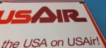 Vintage US Air Airlines Sign – Aviation Airplane USA Gas Pump Porcelain Sign - Image 13