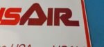 Vintage US Air Airlines Sign – Aviation Airplane USA Gas Pump Porcelain Sign - Image 4