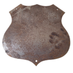 Vintage US Route 66 Sign – Porcelain Highway State Road Marker Gas Pump Sign