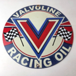 Vintage Valvoline Racing Oil Sign – Gas Pump Service Station Porcelain Sign - Image 15