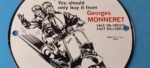 Vintage Vespa Sign – Scooter Motor Bike Gas Pump Service Station Porcelain Sign - Image 4