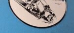 Vintage Vespa Sign – Scooter Motor Bike Gas Pump Service Station Porcelain Sign - Image 7
