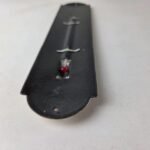 Vintage Volkswagen Automobiles Sign – Service Bug Sign on Porcelain Thermometer - Image 9