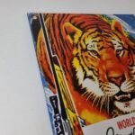 Vintage Weatherly Mark Sign – Hunting Firearms Powerful Rifle Ad Porcelain Sign - Image 5