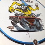 Vintage Wild Child Rat Fink Porcelain Sign – Ed Roth Monster Car Sign - Image 11