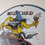 Vintage Wild Child Rat Fink Porcelain Sign – Ed Roth Monster Car Sign - Image 12