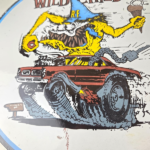 Vintage Wild Child Rat Fink Porcelain Sign – Ed Roth Monster Car Sign - Image 4