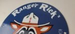 Vintage Wildlife Sign – Ranger Rick Nature Magazine Porcelain Gas Pump Sign - Image 8