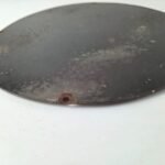 Vintage Wyoming Sign – Buckin Bronco Rodeo Capital Gas Pump Porcelain Sign - Image 9