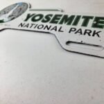 Vintage Yosemite California License Plate Topper – Sign Ad on Automobile Topper - Image 14