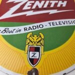 Vintage Zenith Radio Television Sign – TV Advertising Porcelain Gas Sign - Image 4